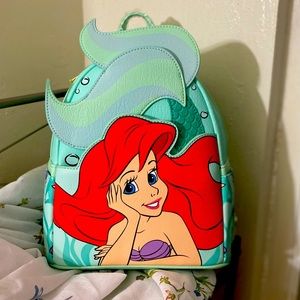 Exclusive Ariel Loungefly backpack